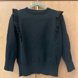 Lucca Black Sweater Size Small